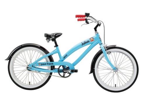 Nirve Paul Frank Julius Girls' Cruiser Bike (20-Inch Wheels, Sky Blue)