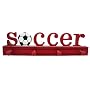 Concepts Frames, Red Soccer Wall Hook