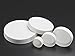 JG Finneran D0399-89 Polypropylene White Closure with PTFE Liner, 89-400mm Cap Size (Case of 100)