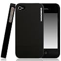 CaseCrown Apple iPhone 4 and 4S Glider Slim Fit Case - Black Obsidian 