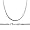 Pugster 17.7 Inch Pothook Silver Plated Snake Chain For Pendant Necklace