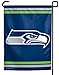Wincraft NFL Seattle Seahawks Garden Flag, 12 Inch x 18 Inch, Team Color