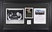 Color Of Money - Paul Newman and Tom Cruise - Framed 8x10 Photograph with Piece of Hollywood Sign