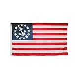 U.S. Yacht - Anchor - Flag 3ft x 5ft Superknit Polyester - Double Sided