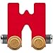 NameTrain Bright Letter Car W - Made in USA (Red)