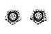 SPINNING Jewelry Ohrstecker 925 Sterling Silber "CROWN" Zirkonia 111100