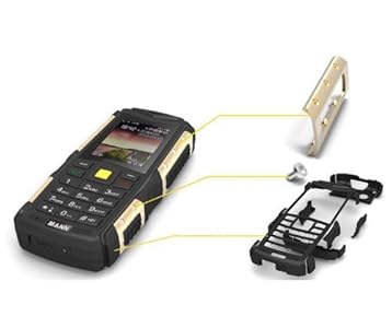 Lugii ® Military Outdoor Rugged Cellphone IP67 Waterproof Dustproof shockproof Long Time Standby Mobile Phone For Wild Trip in stock