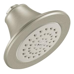 MOEN 6312BN Icon MOENflo XLT Single Function Showerhead, Brushed Nickel