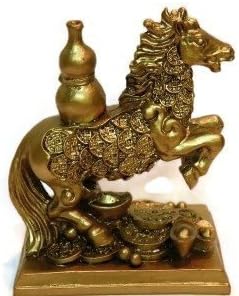feng shui horse with wulou for Health and Longevity