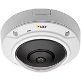 Axis Communications 0515-001 360/180 Degree 5 MP Fixed Mini Dome IP Camera with Digital Pan-Tilt-Zoom