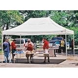 ShelterLogic 10 x 15- Feet S T Popup Canopy, White Cover