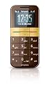 Emporia Elegance Handy (4,6 cm (1,8 Zoll), OLED Farbdisplay, ohne Branding) braun