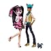 Monster High Draculaura And Clawd Wolf Twin Pack.