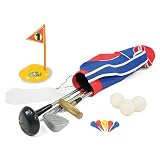 Golf Club Set with Towel