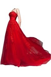 Strapless Natural   Waistline  Tulle Lace  Ball Gown Bandage Dress/Wedding Dress 