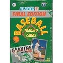 1993 Fleer Baseball Final Edition "Update" Factory Sealed 310 Set with 10 "Diamond Tribute" Cards. The Set Features Jim Edmonds' Rookie #181 and Has Many Stars Including Barry Bonds, Greg Maddux, Ozzie Smith, Manny Ramirez, Nolan Ryan, George Brett, Ozzie Smith, Robin Yount and Others.
