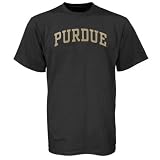 Purdue Boilermakers Black Arch Logo T-shirt
