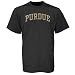 Purdue Boilermakers Black Arch Logo T-shirt