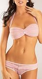 Escante Women's Be Dazzled Halter Bra Set