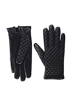 Cortefiel Guantes Piel Guantes Napa Acolcahd (Negro)