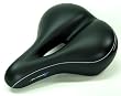 Gelsattel Anatomic 2 City Touren Sattel ~ Fahrradsattel mit Gel-Kissen reduziert die Druckbelastung auf Prostata + Schambein erheblich