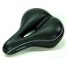 Gelsattel Anatomic 2 City Touren Sattel ~ Fahrradsattel mit Gel-Kissen reduziert die Druckbelastung auf Prostata + Schambein erheblich