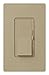 Lutron Diva LED+ Dimmer Switch for Dimmable LED, Halogen and Incandescent Bulbs, 150W/Single-Pole or 3-Way, DVSCCL-153P-MS, Mocha Stone