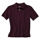 Boys' Cherokee® Burgundy Short-Sleeve Ultimate Polo L