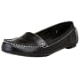 Miss Me Women's Kate-8A Moccasin,Black,8.5 M US