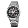 Swiss Military Hanowa Men's 06-5098-04-007 Sky Elite 316L Stainless Steel Black Dial Watch