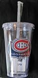 Montreal Canadiens Double Wall Tumbler with Straw
