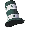 Striped Hat - Green/ White