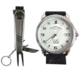 Field & Stream Outdoor Rugged Watch With Golf Tool Pocket Knife