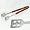 Collegiate Rosewood Handle Grilling Tongs-MissState