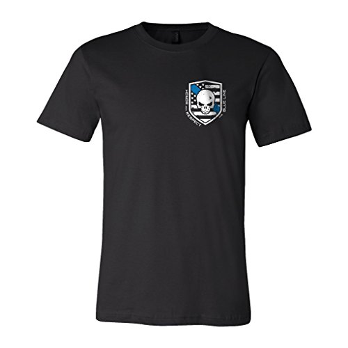Thin Blue Line Honor and Respect Police T-Shirt Blue Lives Matter