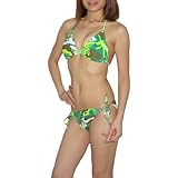 2PCS SET Swim Wear: Womens Old Navy Sexy & Soft, Top & Bottom Dri-Fit Surf Bikini Swimsuit (Size: L)