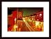 Bourbon Street by John K. Nakata 20.00X13.50 Framed with Black Wood Frame