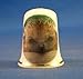 Porcelain China Collectable Thimble - Hedgehog - Free Gift Box