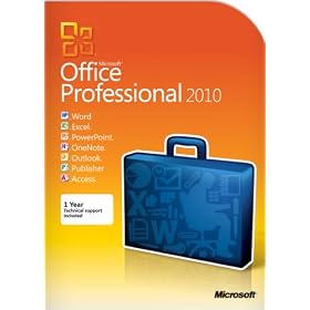Microsoft Office Professional 2010 - 1 User-2 PC [Download]