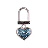 Aquamarine Crystals Key Ring