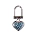 Aquamarine Crystals Key Ring