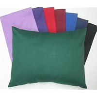 SheetWorld Comfy Travel Pillow Case - 100% Soft Cotton Percale - Navy - Made In USA