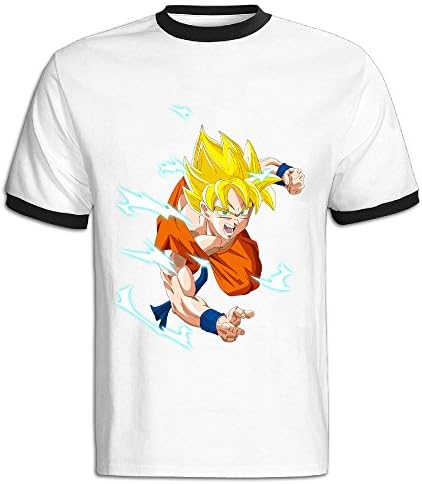 Nfashion Dragon Ball Super O-neck T Shirts M Black For Men