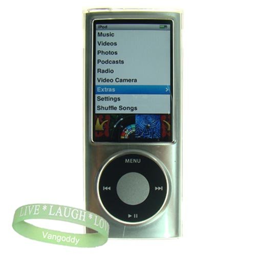 External hard drive:For New Apple iPod Nano 5th 5G Generation (with Camera) Transparent Clear Snap On Crystal Plastic Hard Cover Case 8GB 16GB