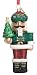Reed & Barton Russian Nutcracker Blown Glass, Christmas Ornament