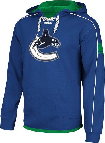 Vancouver Canucks Team Jersey Pullover Hooded Sweatshirt - XX-Large