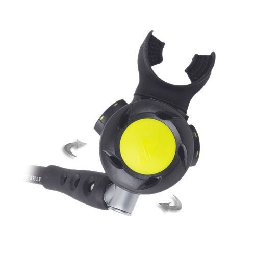 New AERIS Gyro Scuba Diving Octopus Regulator - Yellow