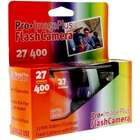 Pro ImagePlus 35mm Single Use Camera With Flash - 27 exposures