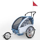 Infantastic� FAH16-Riviera 2 in 1 Jogger und Fahrradanh�nger f�r 2 Kinder klappbar und gefedertvon "Infantastic�"