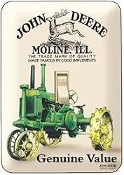 John Deere Genuine Value Metal Switch Plate Cover